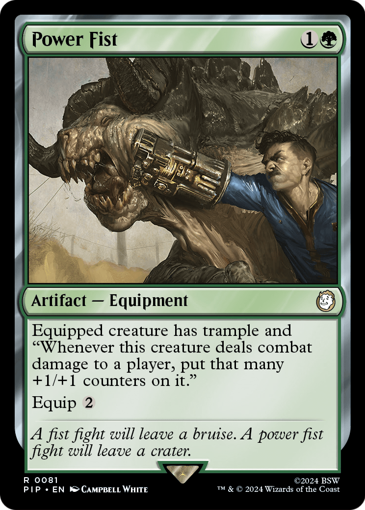 Power Fist (PIP-081) [Fallout] Foil