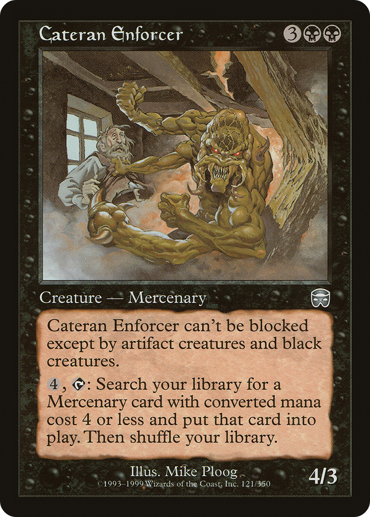 Cateran Enforcer (MMQ-121) [Mercadian Masques]