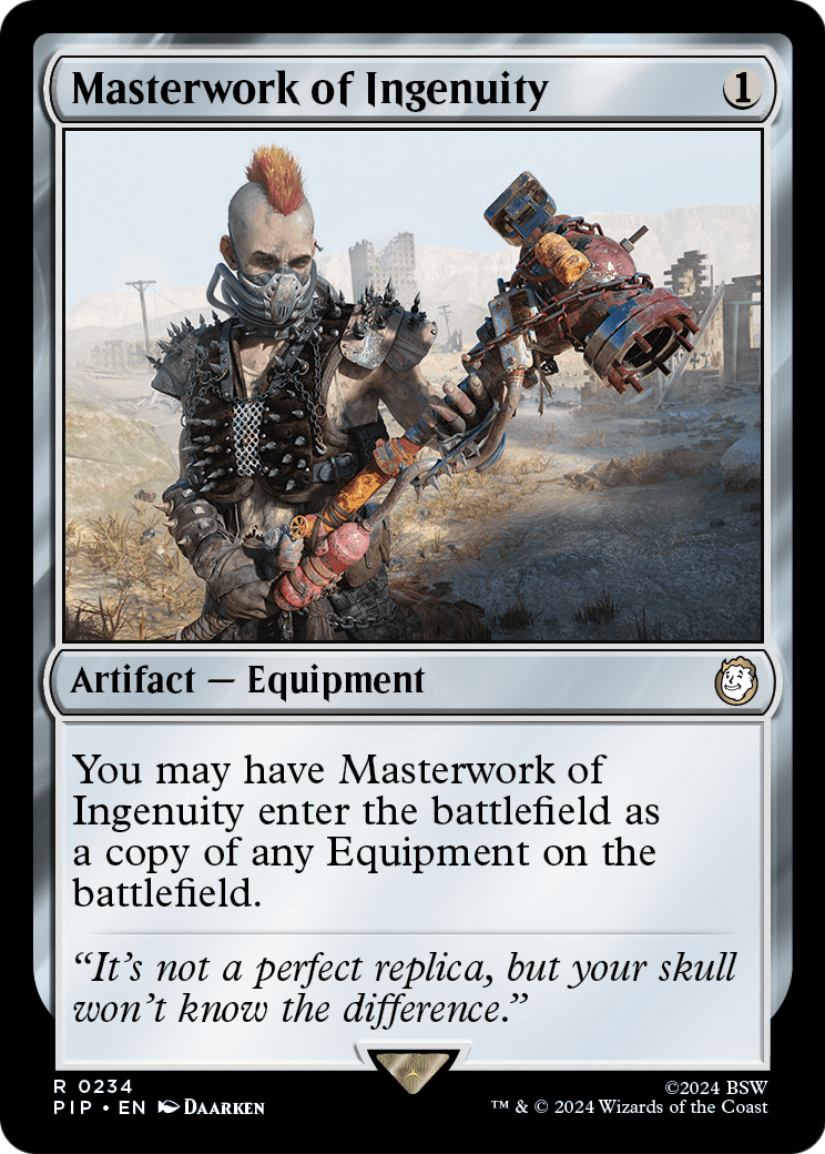 Masterwork of Ingenuity (PIP-234) [Fallout]