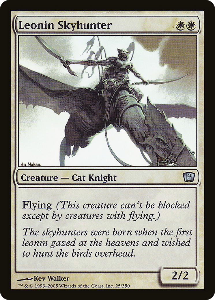 Leonin Skyhunter (9ED-025) [9th Edition]
