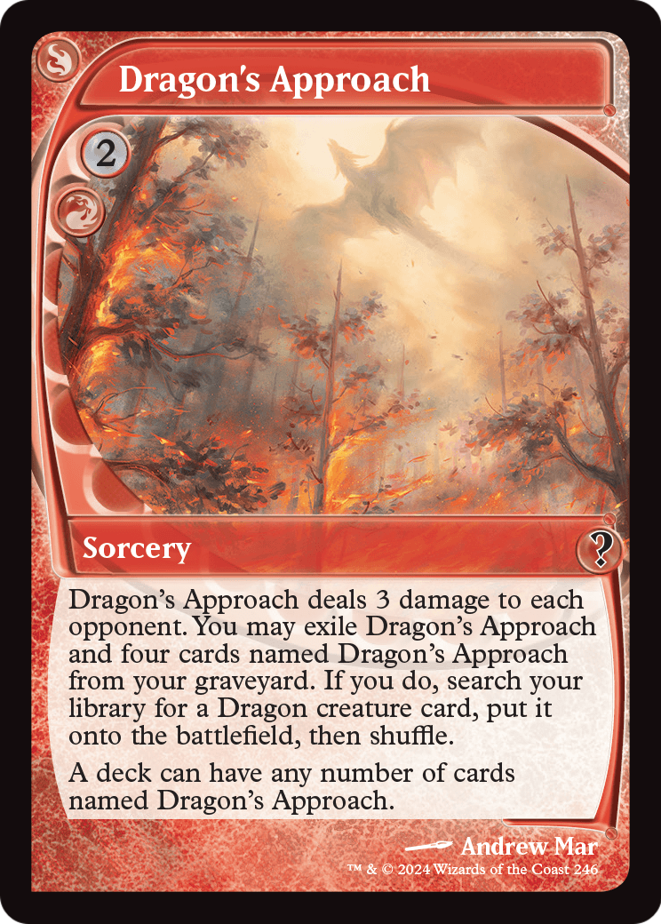 Dragon's Approach (Future Sight) (MB2-246) [Mystery Booster 2] Foil