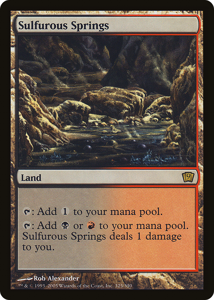 Sulfurous Springs (9ED-325) [9th Edition]