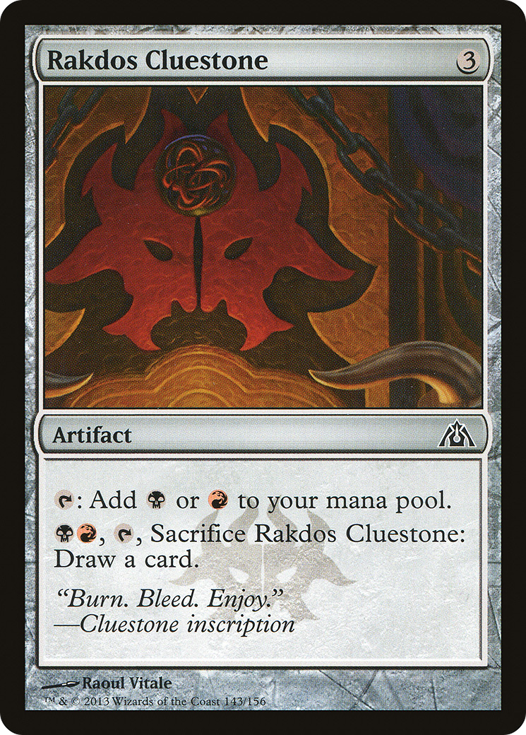 Rakdos Cluestone (DGM-143) [Dragon's Maze] Foil