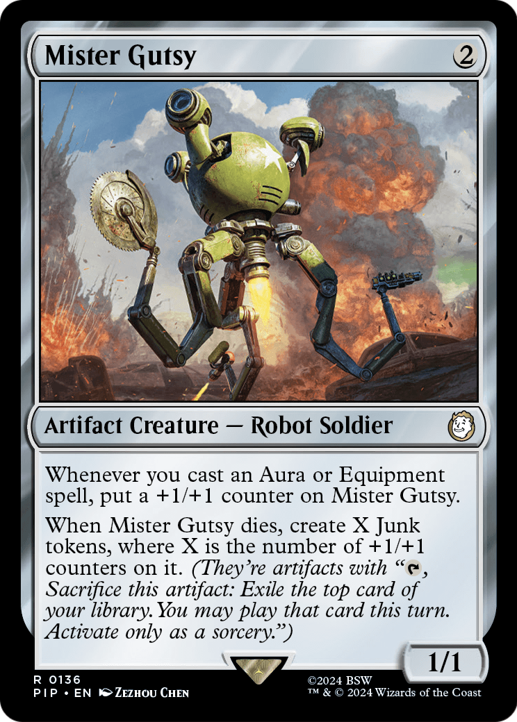 Mister Gutsy (PIP-136) [Fallout] Foil