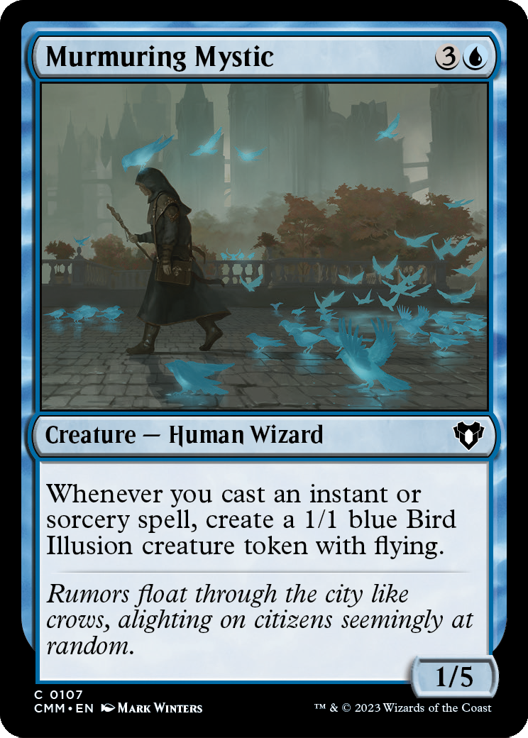 Murmuring Mystic (CMM-107) [Commander Masters]