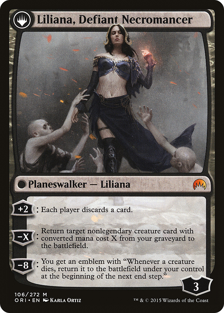 Liliana, Heretical Healer (ORI-106) [Magic Origins] Foil