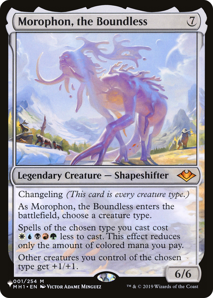 Morophon, the Boundless (LIST-001/254) [The List]