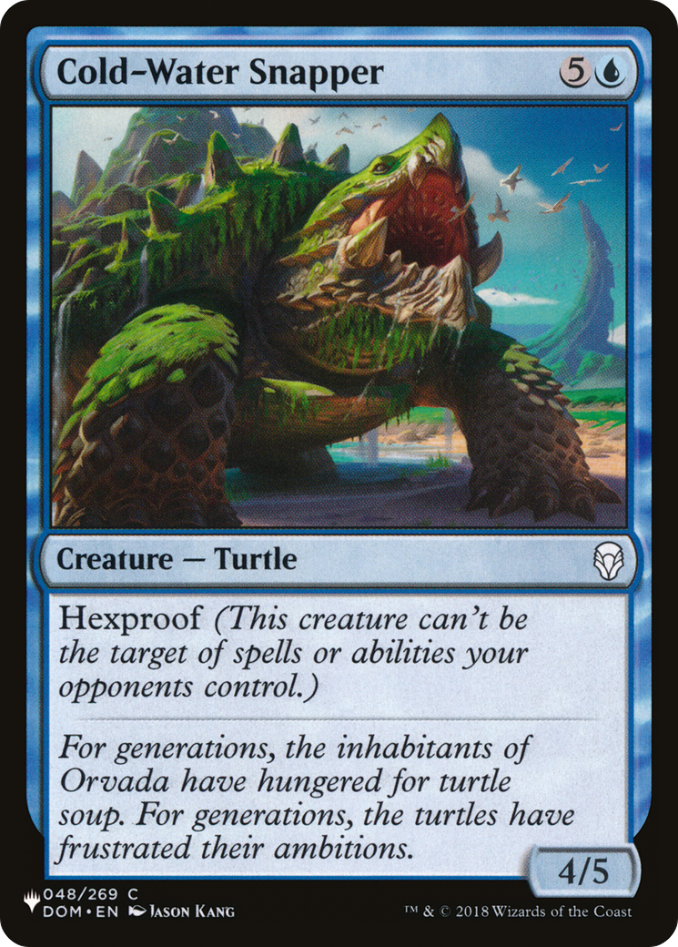 Cold-Water Snapper (LIST-048/269) [The List]