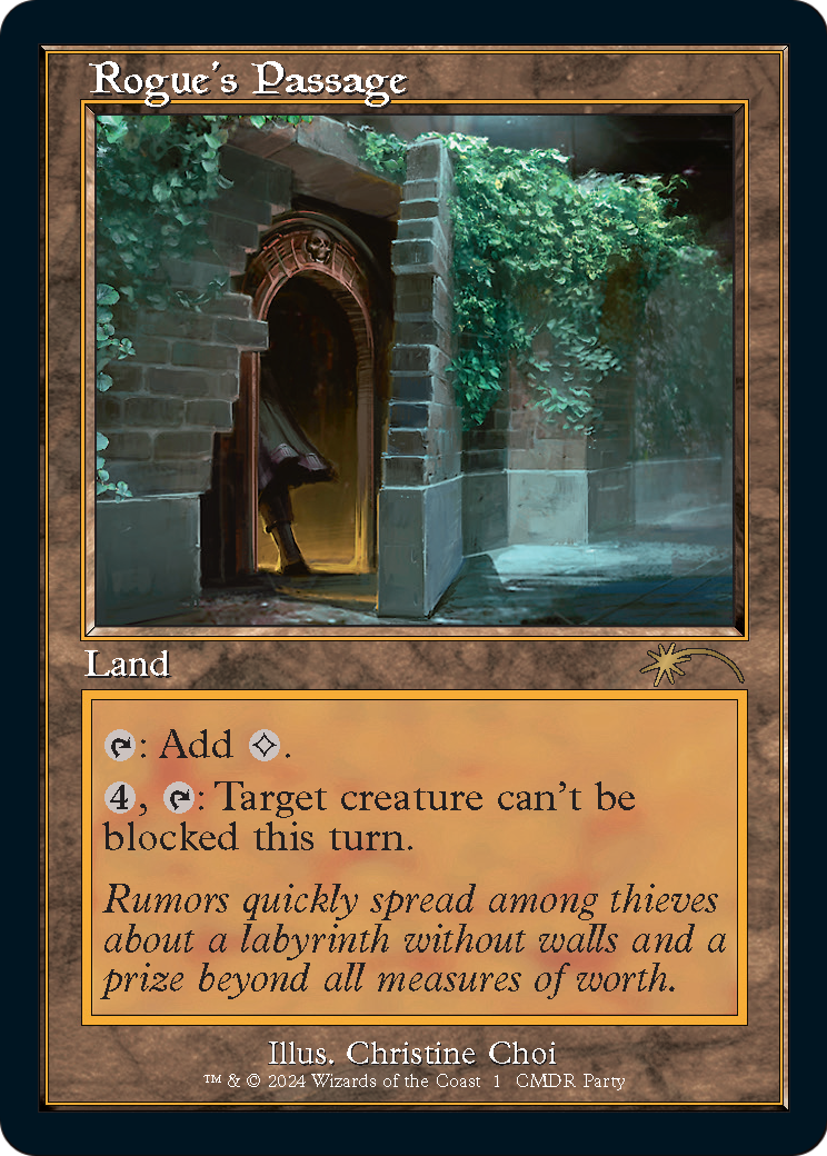 Rogue's Passage (Retro Frame) (WPN-001) [Wizards Play Network 2024] Foil