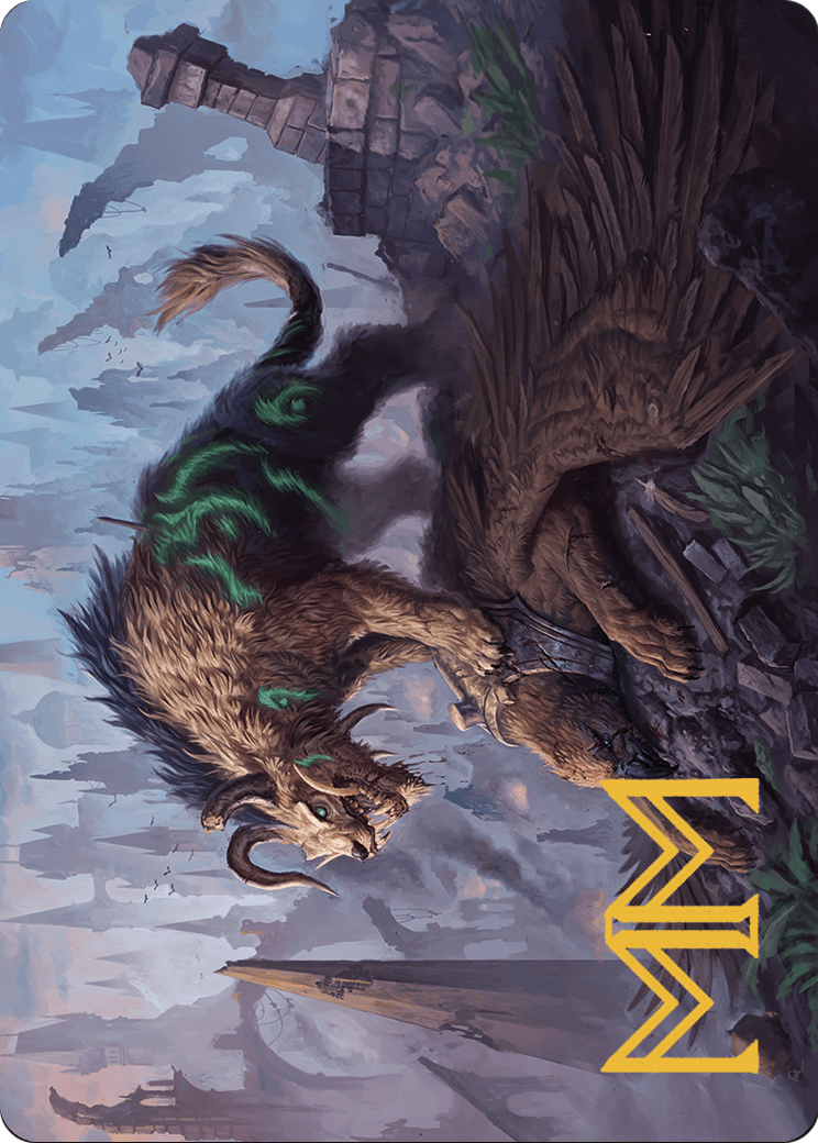 Axebane Ferox // Axebane Ferox (AMKM-013) (Borderless) [Murders at Karlov Manor Art Series]