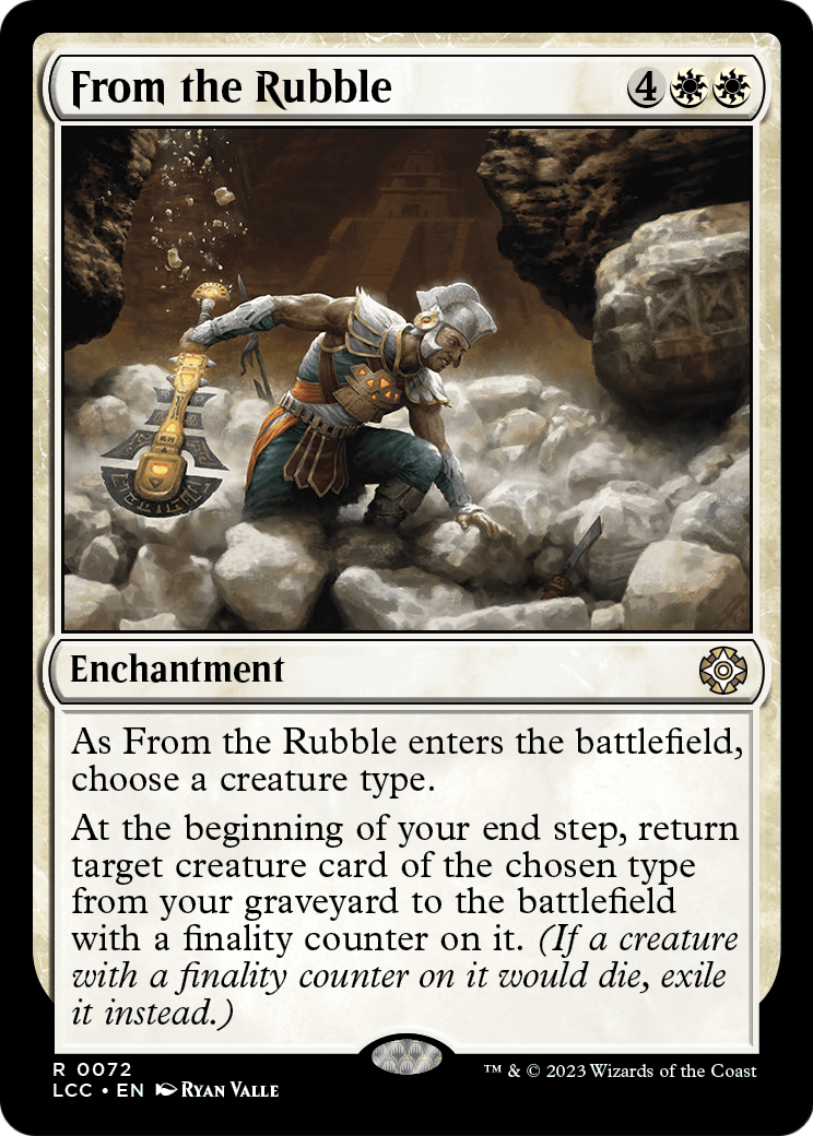 From the Rubble [Commander: The Lost Caverns of Ixalan]