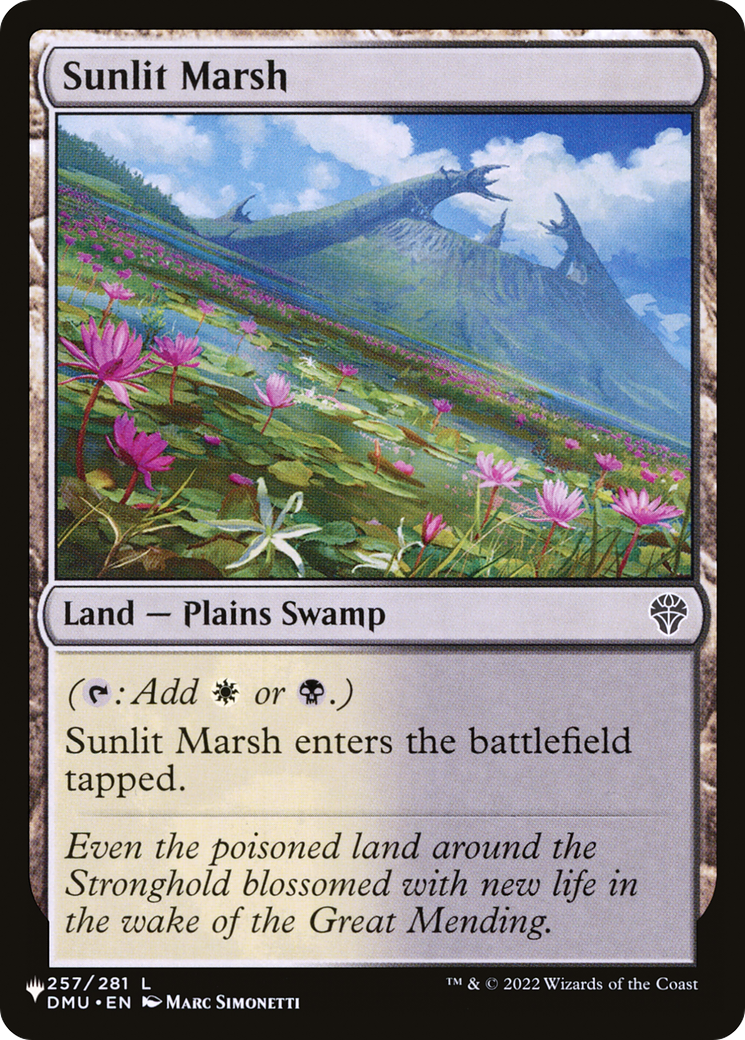 Sunlit Marsh (LIST-257/281) [The List]