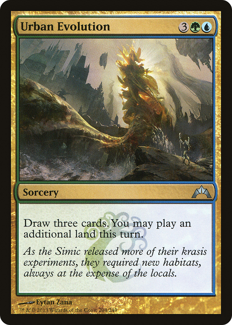 Urban Evolution (GTC-204) [Gatecrash] Foil