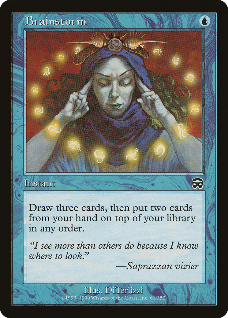 Brainstorm (MMQ-061) [Mercadian Masques]