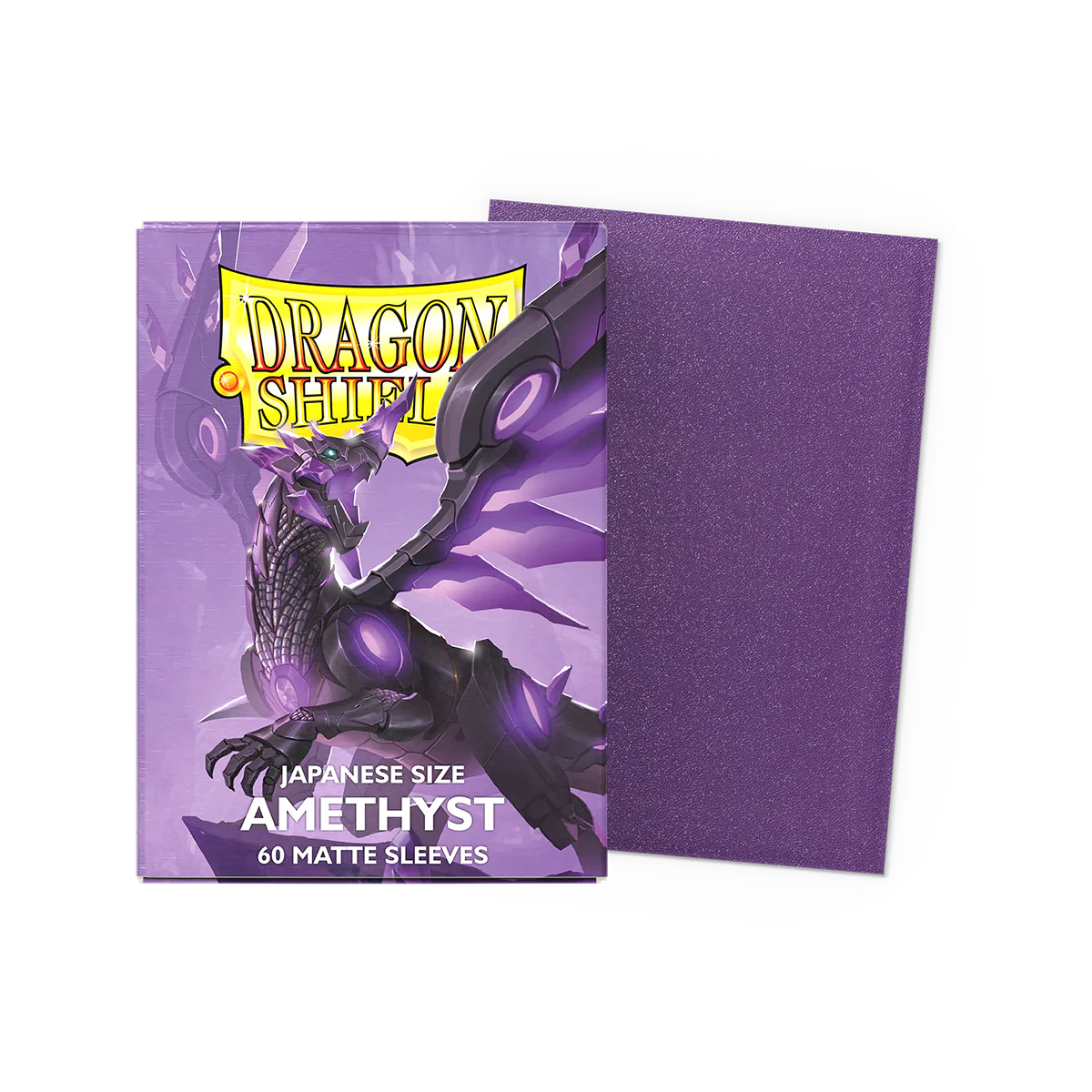 Dragon Shield - Matte Japanese Sleeves - Amethyst