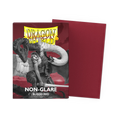 Dragon Shield - Non-Glare Matte Standard Sleeves - Blood Red