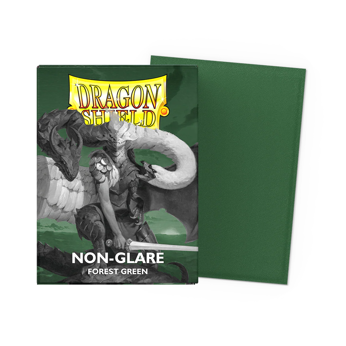Dragon Shield - Non-Glare Matte Standard Sleeves - Forest Green