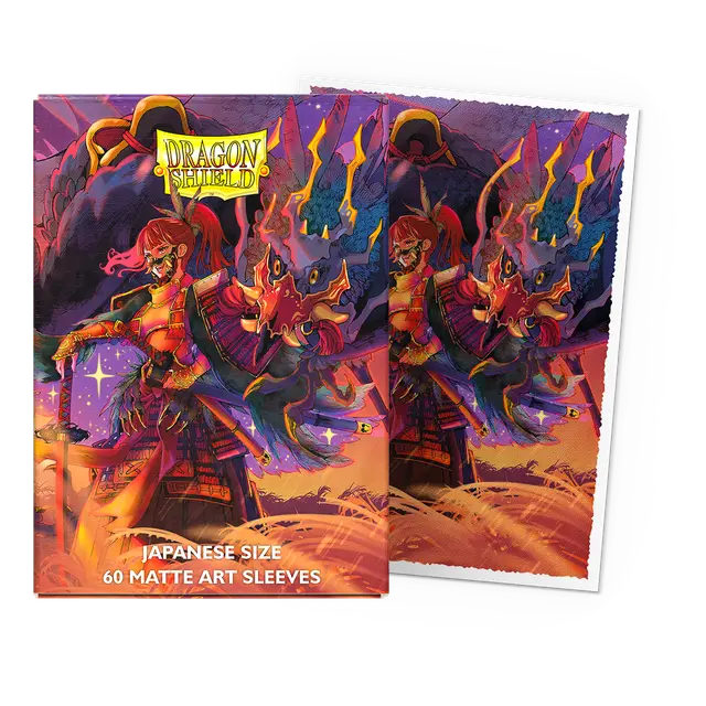 Dragon Shield - Matte Art Japanese Sleeves -The Fallen