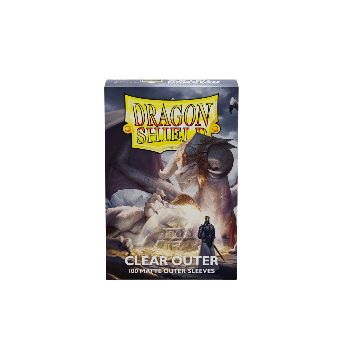 Dragon Shield - Matte Outer Standard Sleeves - Clear