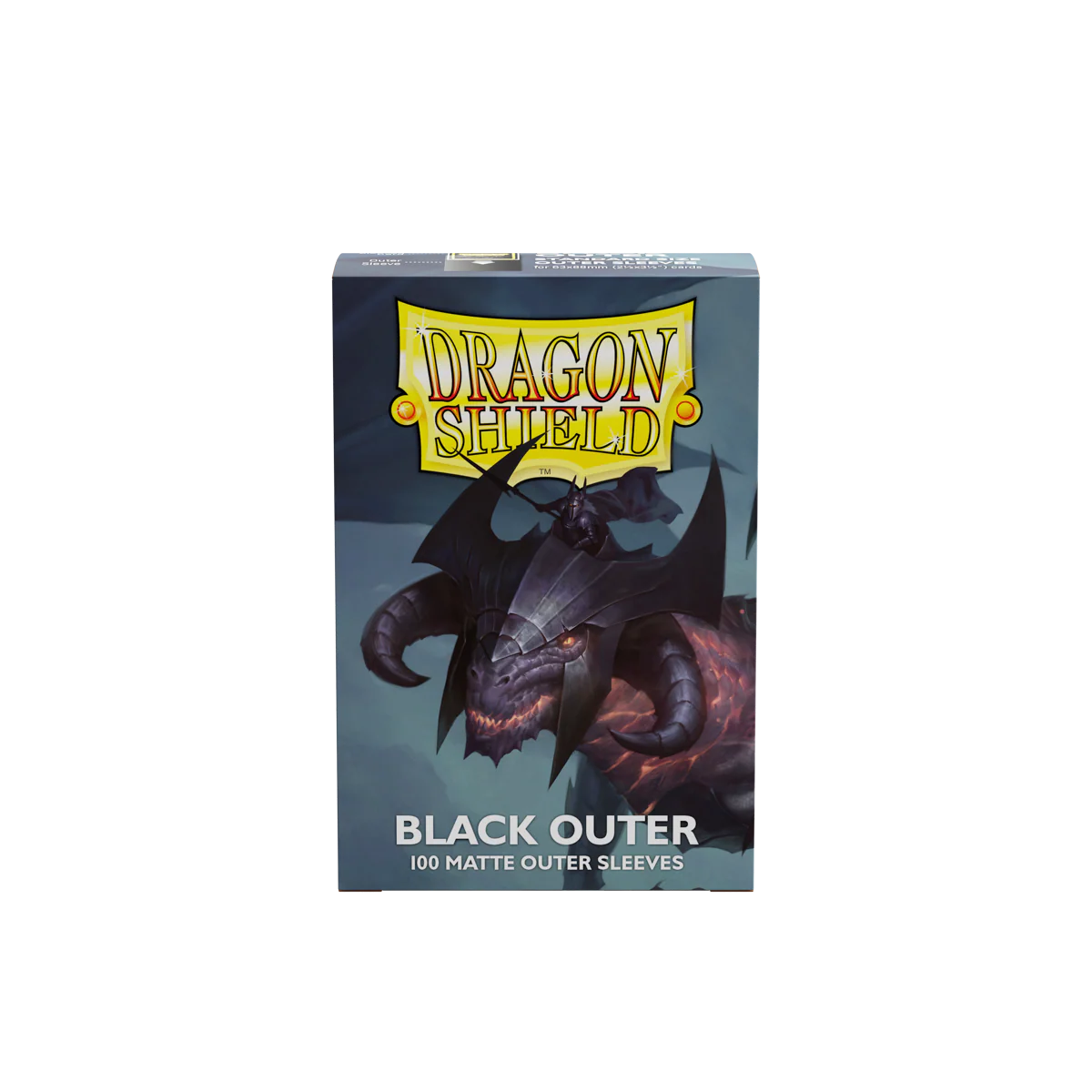 Dragon Shield - Matte Outer Standard Sleeves - Black