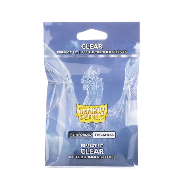 Dragon Shield - Perfect Fit Standard Sleeves - Thick Clear
