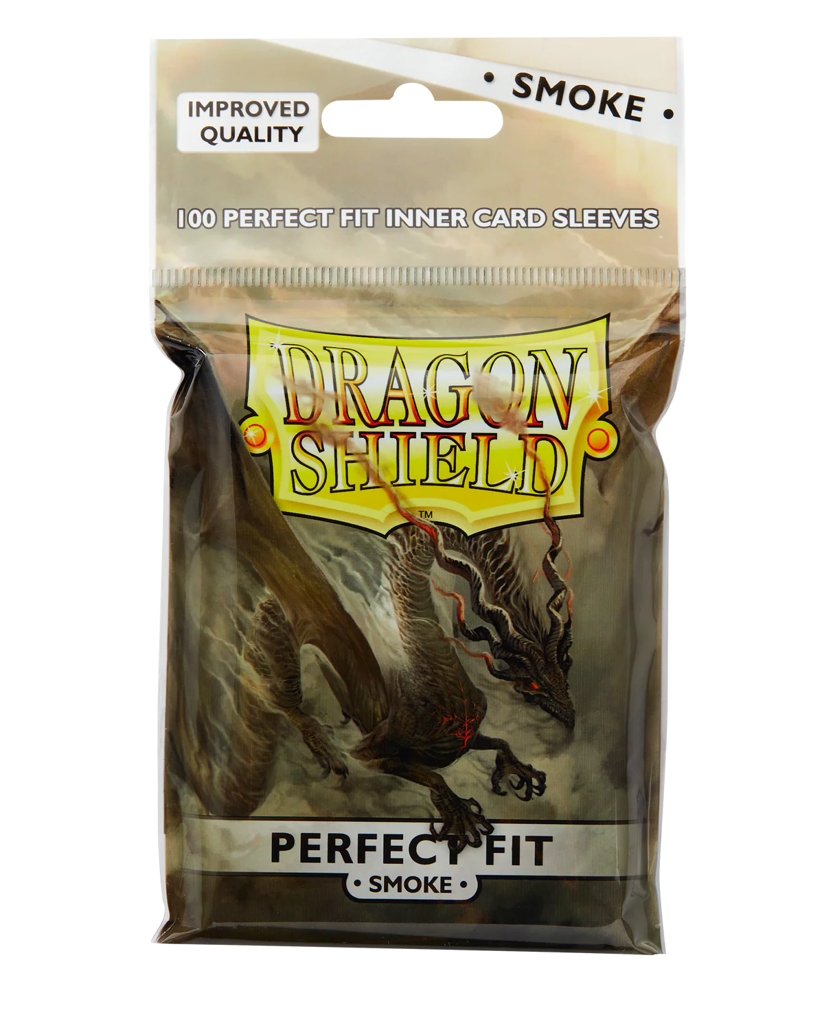 Dragon Shield - Perfect Fit Standard Sleeves - Toploading Smoke