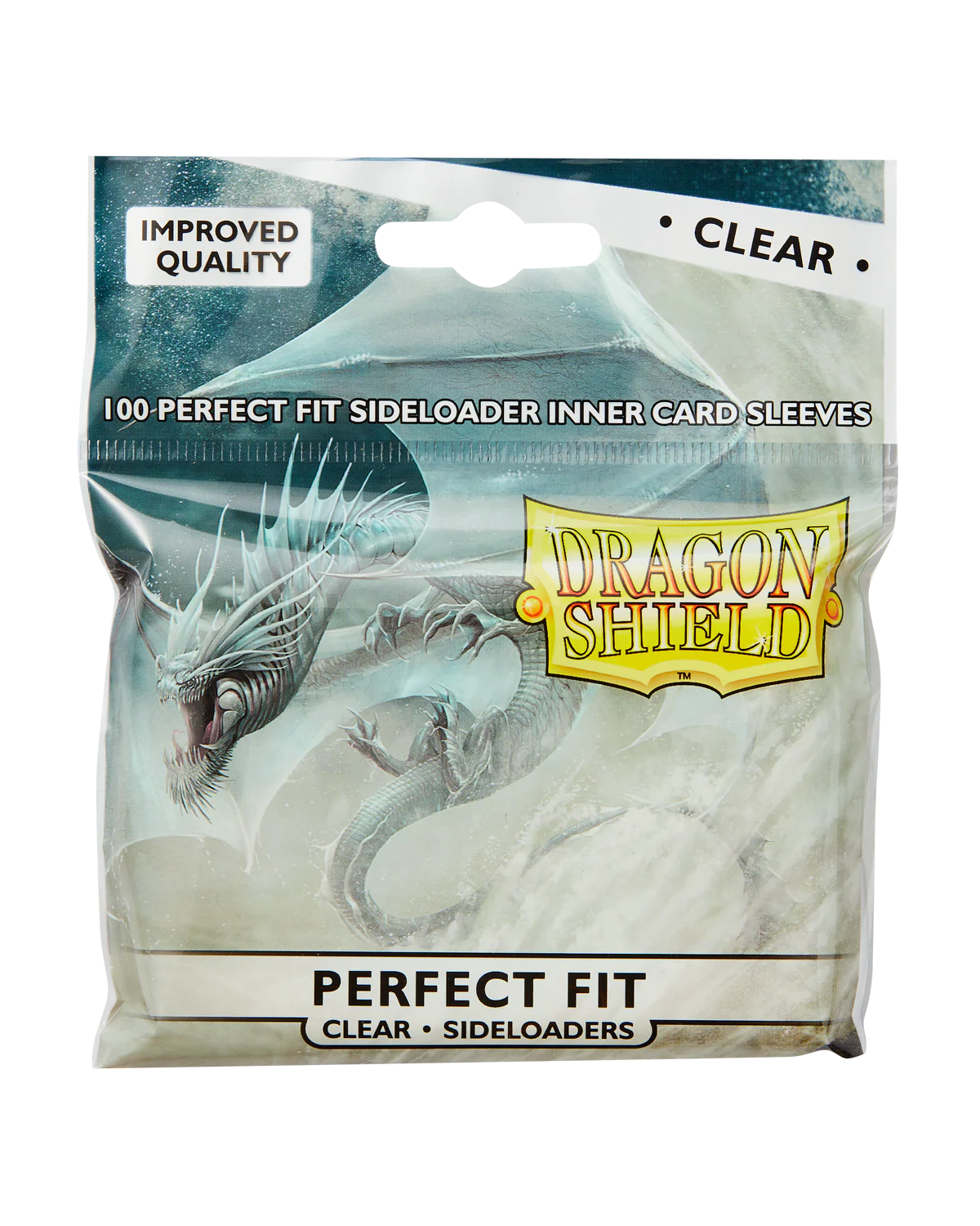Dragon Shield - Perfect Fit Standard Sleeves - Sideloading Clear