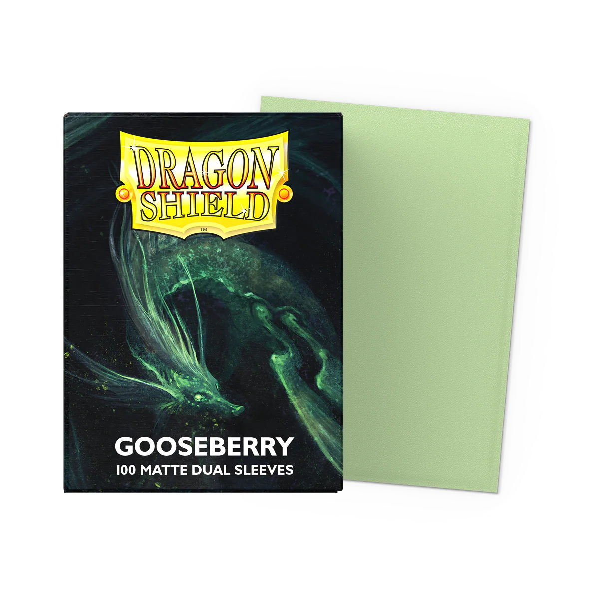 Dragon Shield - Dual Matte Standard Sleeves - Gooseberry