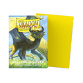 Dragon Shield - Dual Matte Standard Sleeves - Yellow & Silver