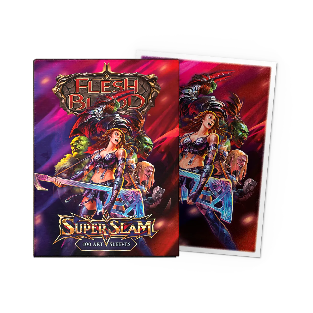 Dragon Shield - Flesh and Blood Art Sleeves - Super Slam