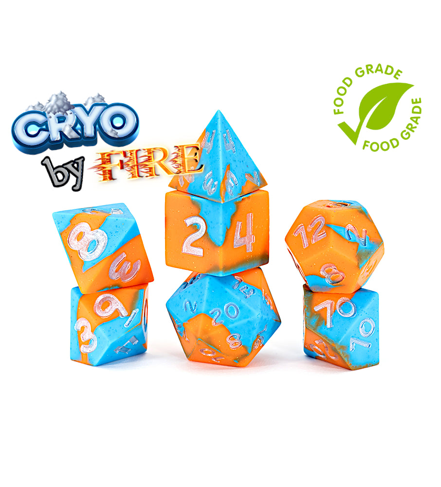 Gate Keeper Games - Silicone Dice - Cryo by Fire