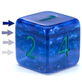 Gate Keeper Games - Holographic Dice - 'Astral Dragons' - 12d6 Dice Set
