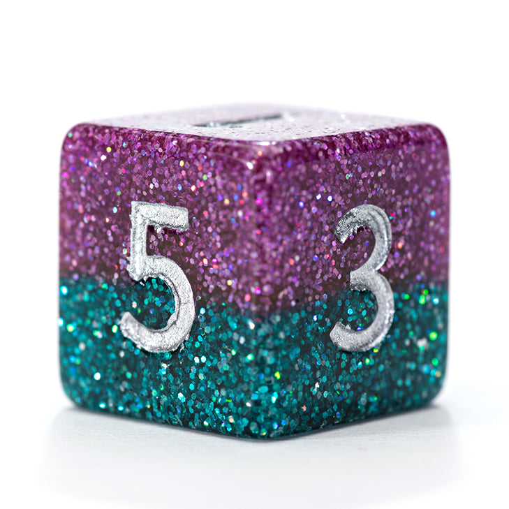 Gate Keeper Games - Glitter Bomb - 'Atlantis' - 12d6 Dice Set