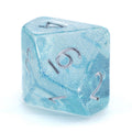 Game Keeper's Dice - Holographic Dice - 'Azure Skies' - 10d10 Dice Set