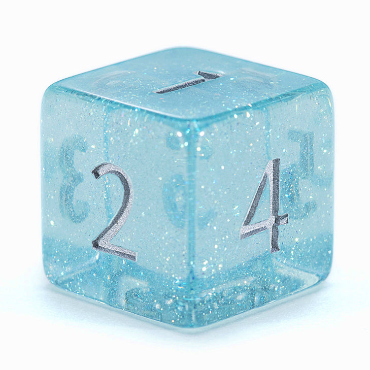 Gate Keeper Games - Holographic Dice - 'Azure Skies' - 12d6 Dice Set