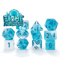 Gate Keeper Games - Flowstone Dice - 'Antarctic Biome' - 11 Die Set