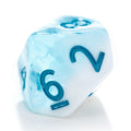 Game Keeper's Dice - Flowstone Dice - 'Antarctic Biome' - 10d10 Dice Set