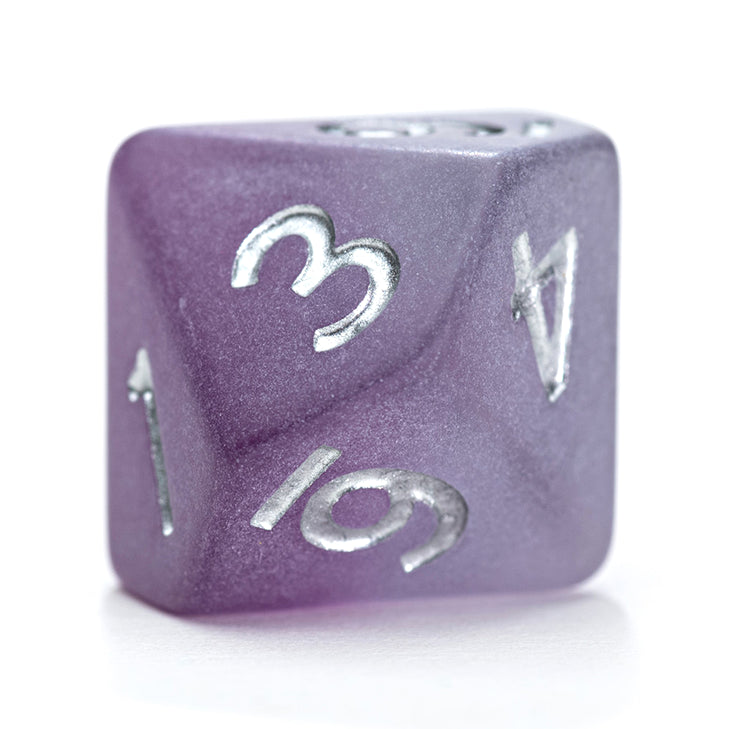 Game Keeper's Dice - Sea Glass - 'Black Pearl' - 10d10 Dice Set