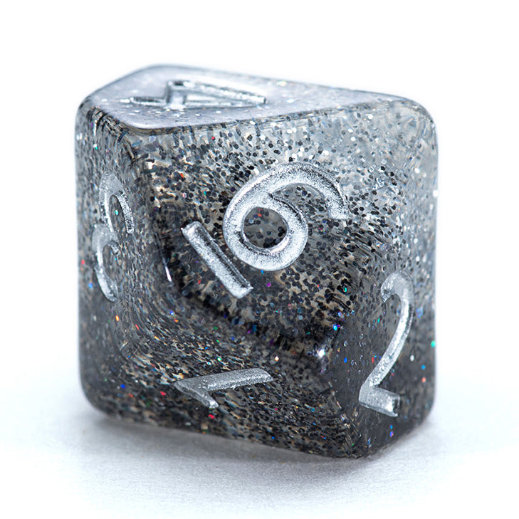 Game Keeper's Dice - Halfsies Dice - 'Bling Yang' - 10d10 Dice Set