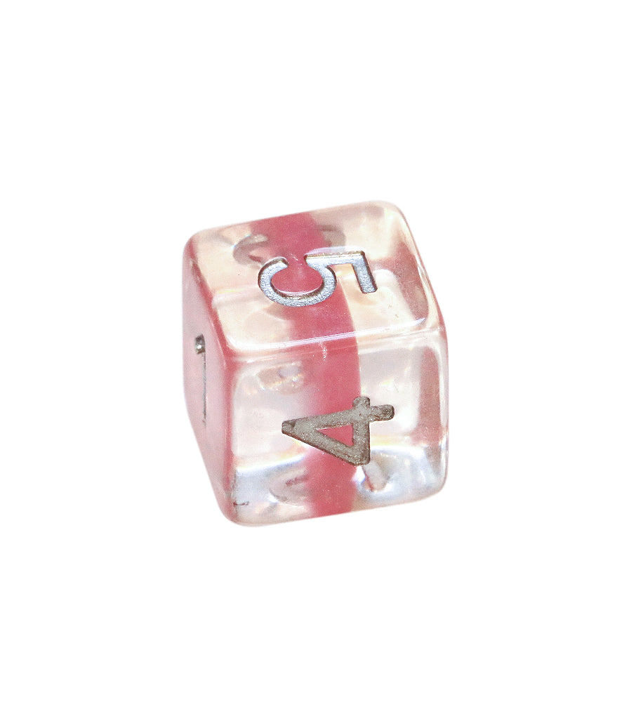 Gate Keeper Games - Neutron Dice - 'Rose Quartz' - 12d6 Dice Set