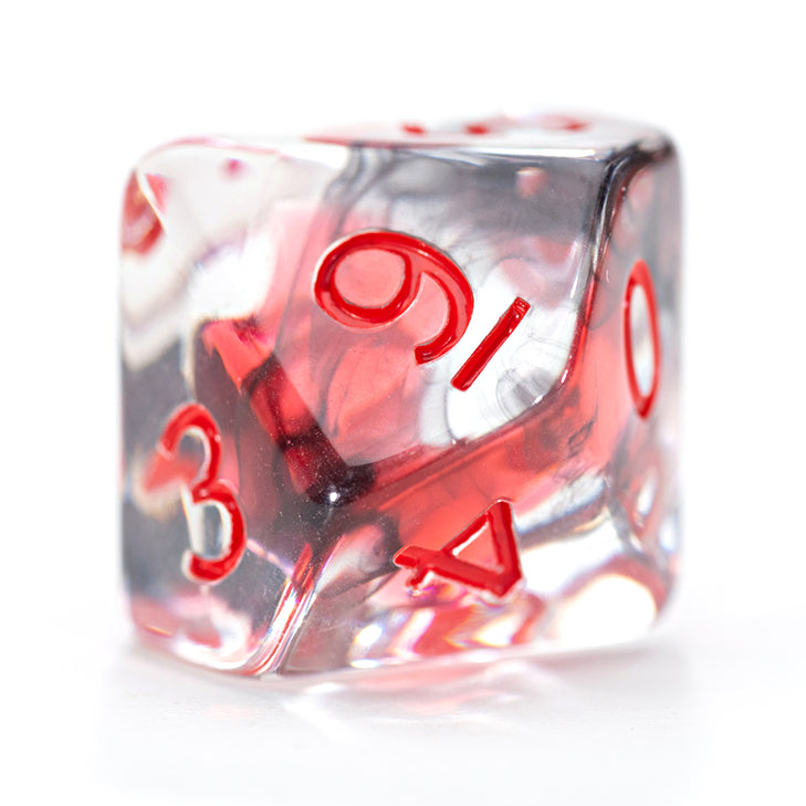 Game Keeper's Dice - Inclusion Dice - 'Dark Side' - 10d10 Dice Set
