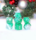 Gate Keeper Games - Aether Dice - 'Deck the Halls' (Christmas) 7 Die Set