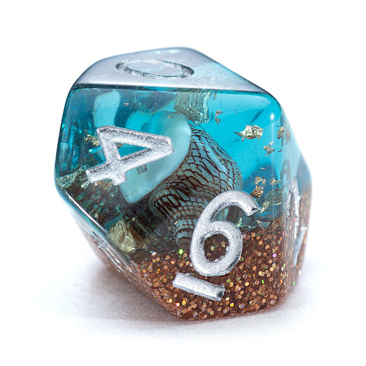 Game Keeper's Dice - Inclusion Dice - 'Biome: Deep Sea' - 10d10 Dice Set