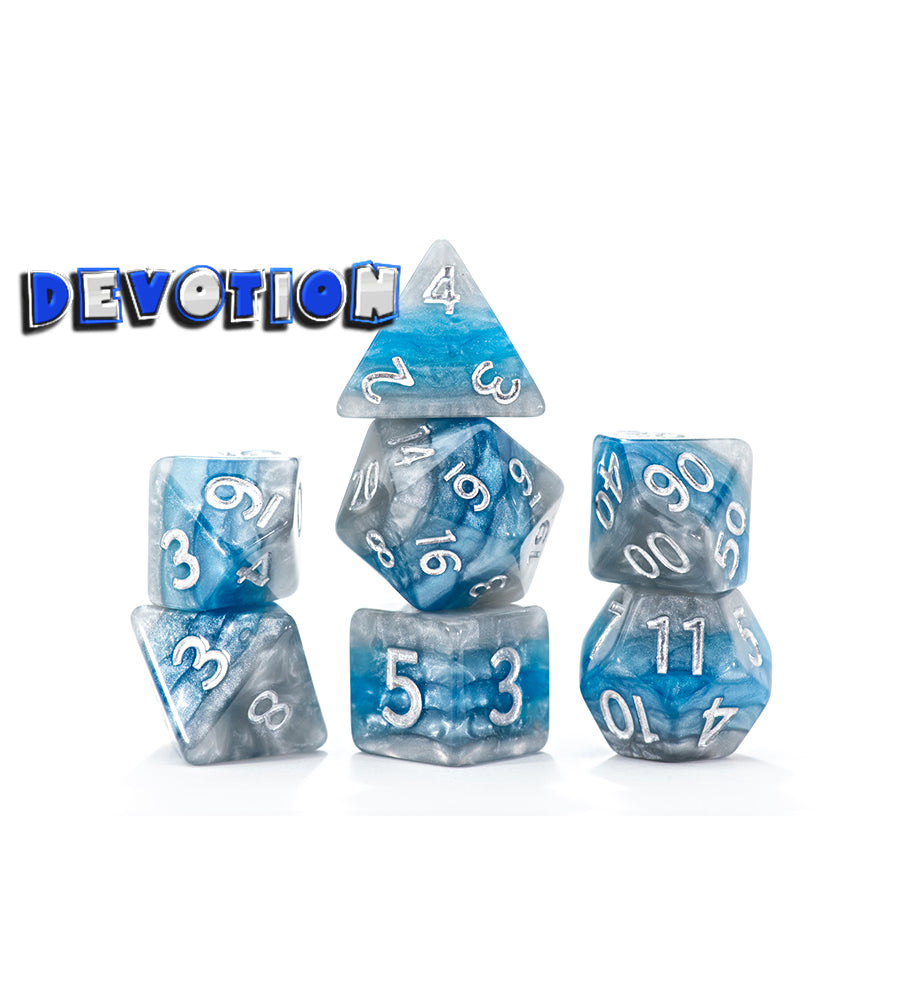 Gate Keeper Games - Reality Shards Dice - 'Devotion' 7 Die Set
