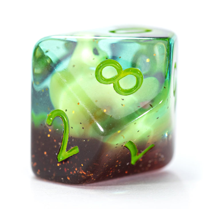 Game Keeper's Dice - Inclusion Dice - 'Dino Dice' - 10d10 Dice Set