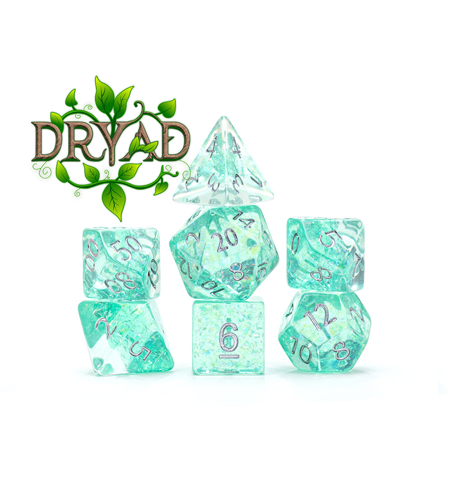 Gate Keeper Games - Holographic Dice - 'Dryad' - 11 Die Set