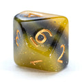Game Keeper's Dice - Sui Generis Dice - 'Electric Bumble Bee' - 10d10 Dice Set