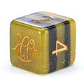 Gate Keeper Games - Sui Generis Dice - 'Electric Bumble Bee' - 12d6 Dice Set