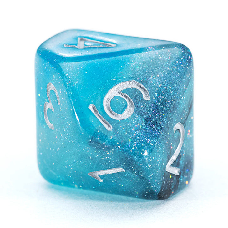 Game Keeper's Dice - Aether Dice - 'Eternity' - 10d10 Dice Set