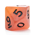 Game Keeper's Dice - Sea Glass - 'Firebrand' - 10d10 Dice Set